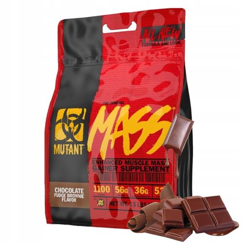 MUTANT MASS 6800g GAINER MASA WPC WPI | Brownie na Arena.pl