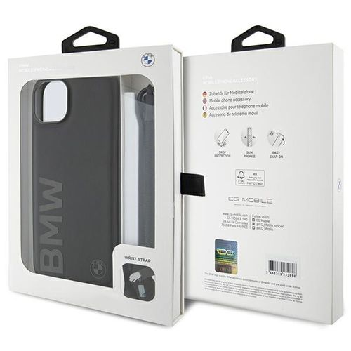 Etui BMW do iPhone 15 Plus / 14 Plus 6,7"", Czarny na Arena.pl