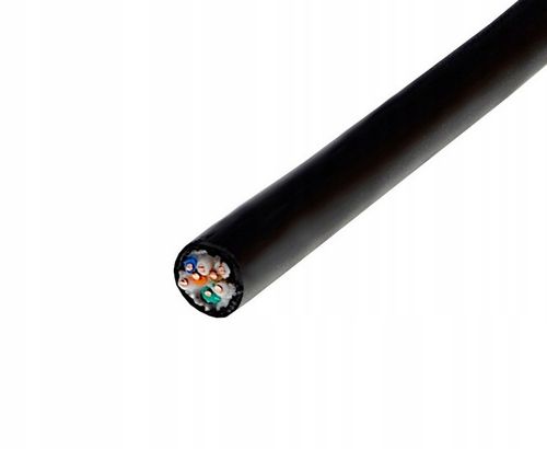 Kabel przewód skrętka UTP 5e żelowany ZIEMNY 50m na Arena.pl