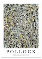 Plakat obelisk art history Pollock 70x100 cm