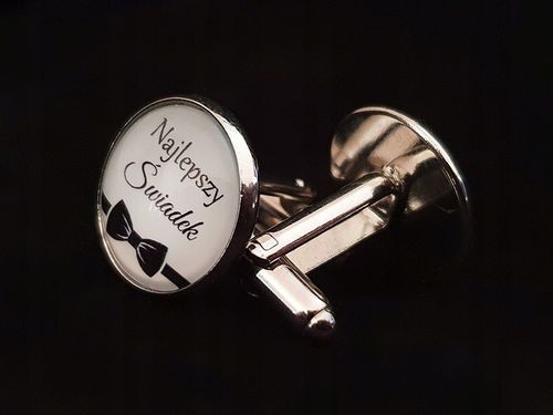 Spinki do Mankietów dla Świadka Drużby Pana Młodego Taty na Ślub do Ślubu na Arena.pl