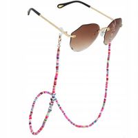 KOLOROWY Sznureczek ŁAŃCUSZEK na okulary LOVE