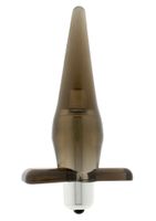 Żelowa Wibrująca Wtyczka Analna Power Buttplug Smoke