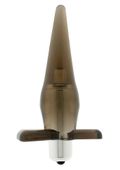 Żelowa Wibrująca Wtyczka Analna Power Buttplug Smoke