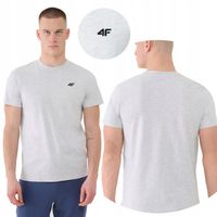 T-SHIRT MĘSKI 4F KOSZULKA BAWEŁNIANA SPORTOWA M TTSHM2256 SS25