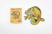 PUZZLE DREWNIANE EKO 130 KAMELEON A3