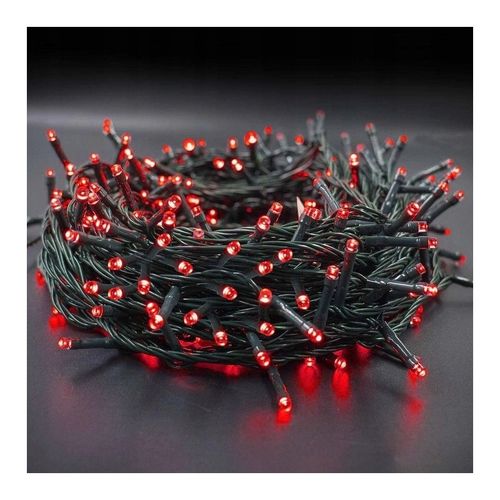 światełka lampki wewnętrzne/zewnętrzne 300 led czerwone lamp03cze na Arena.pl