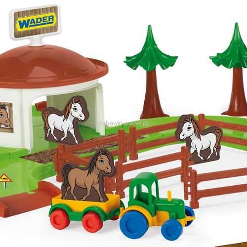 WADER 53410 Wader Kid Cars 3D Stadnina Koni na Arena.pl