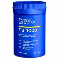 ForMeds BICAPS D3 4000 Forte 120kaps Witamina D buduje kości zęby odporność