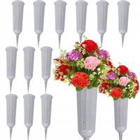 Flakon, wazon wbijany na cmentarz 12szt