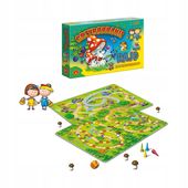 GRA PLANSZOWA GRZYBOBRANIE + GRA RAJD SAMOCHODOWY 2 gry planszowe +4 lata