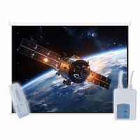 Ekran Elektryczny 120" 150X266Cm Z Pilotem Ea-120 16:9 Art
