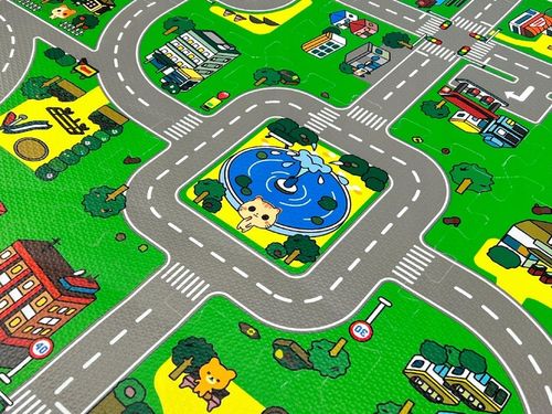 PUZZLE PIANKOWE MATA MIASTO ULICE DROGI 18EL DUŻE na Arena.pl