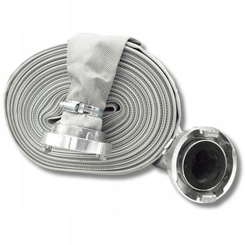 WĄŻ STRAŻACKI DO SZAMBA BRUDNEJ WODY 2 cale 52mm 20m SZYBKOZŁĄCZA DO POMPY na Arena.pl