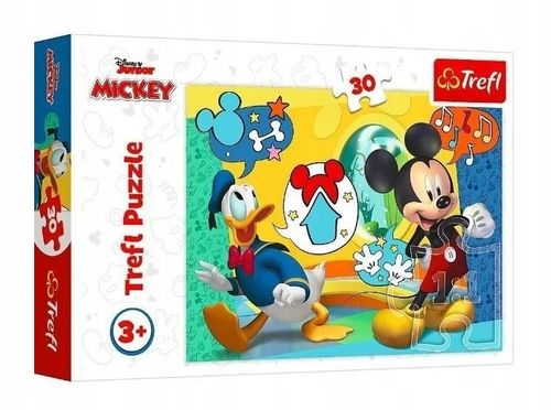 PUZZLE 30 MYSZKA MIKI I WESOŁY DOMEK 18289 na Arena.pl