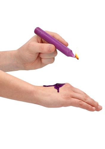 teasing wax candles 4-pack mixed colors - wielokolorowy zestaw na Arena.pl