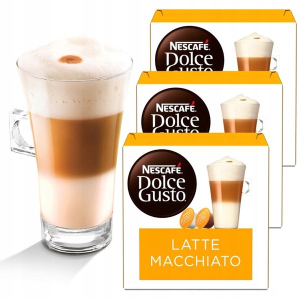 Dolce Gusto Latte Macchiato 48 kapsułek kawa 3x16 zdjęcie 1