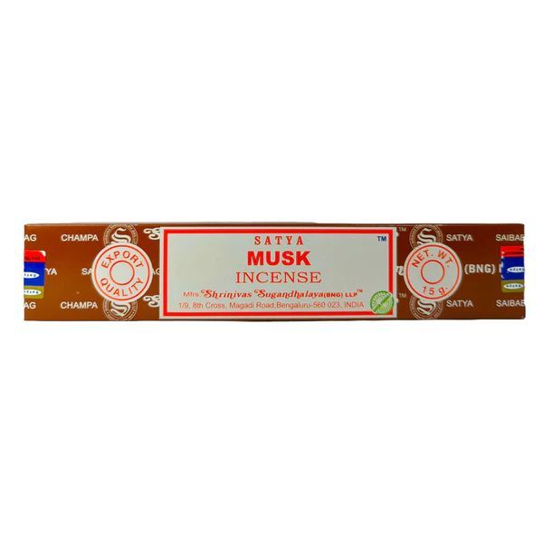 Kadzidełka Musk Satya 15g zdjęcie 1