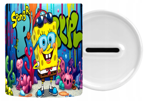 Skarbonka Ceramiczna - SpongeBob Kanciastoporty na Arena.pl