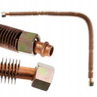 Radiator Rurka Przewód 3/8" do Sprężarki Kompresora Metalowy Chłodzenie