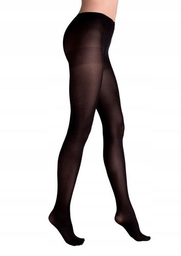 Matowe elastyczne rajstopy Tonic 40 Marilyn NERO 3 na Arena.pl