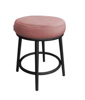 Taboret Ben noga metalowa czarna MG58