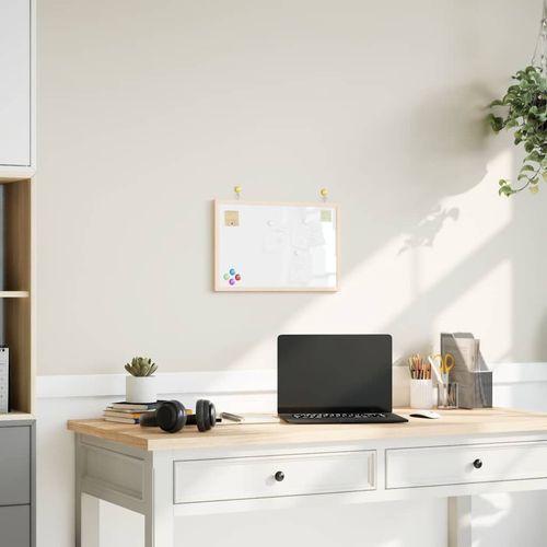 Tablica magnetyczna z ramą z litego drewna sosnowego 40x30 cm na Arena.pl