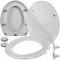 Deska Sedesowa Wolnoopadająca Twarda Uniwersalna Mocna Wypinana Premium WC