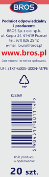 BROS  20 szt. na Arena.pl