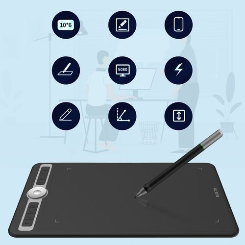 Tablet graficzny BOSTO T1060 PL OPROGRAMOWANIE do komputera PROFESJONALNY na Arena.pl