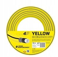 WĄŻ OGRODOWY 4 YELLOW ŻÓŁTY 3/4'' 50M 10-522 CELLFAST