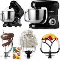 ROBOT KUCHENNY PLANETARNY MIKSER 2200W MISA 5L WIELOFUNKCYJNY ANTYCHLAPACZ