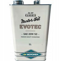 20W50 5L Motorex Classic Line EVOTEC OLEJ SILNIKOWY PREMIUM QUALITY