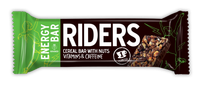 Riders Baton Zbożowy Orzechy Kofeina Witaminy Shot Espresso 40g