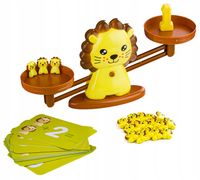 Gra Nauka Liczenia - Równoważnia Waga Szalkowa Lew - Lion Balance