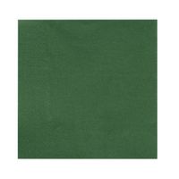 Serwetki papierowe składane jednokolorowe ELEGANCE 33x33 cm 20 sztuk 3-warstwowe zielone ciemne butelkowa zieleń
