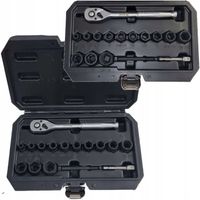 YATO WYKRĘTAKI DO ZNISZCZONYCH ŚRUB Z GRZECHOTKĄ 3/8" ZESTAW 16 el.