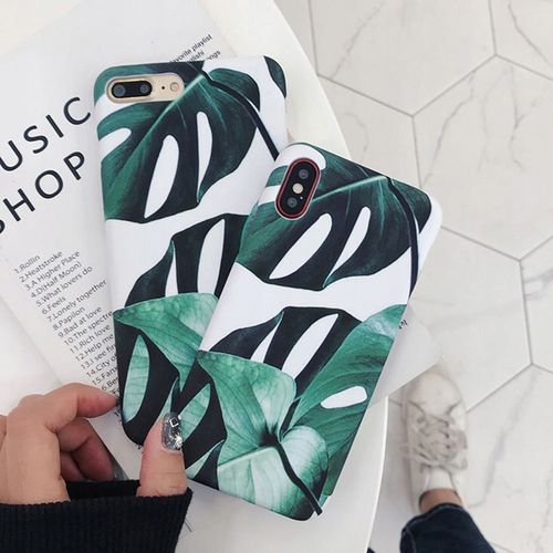 Etui Hard Case Iphone X Monstera Liście Leaves na Arena.pl