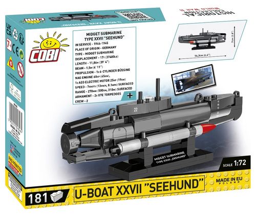 Klocki U-Boat Xxvii Seehund na Arena.pl
