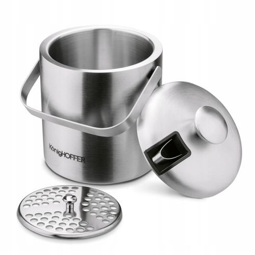 WIADERKO NA LÓD Pojemnik NA KOSTKI LODU z SZCZYPCAMI KonigHOFFER Lugo 1,3 l na Arena.pl