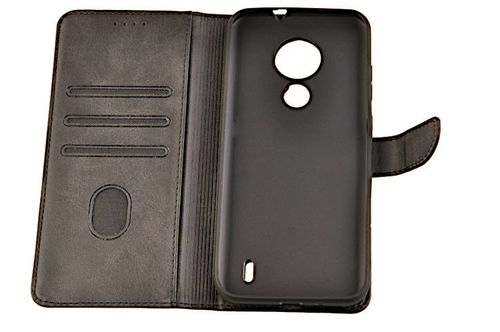 Etui portfel Wallet do Nokia C21 czarny na Arena.pl