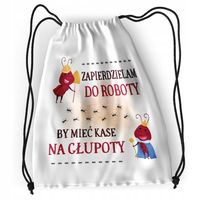 Plecak Śmieszne Sportowy Szkolny Worek Torba Z Nadrukiem Ze Zdjęciem