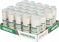 BISPOL wkład olejowy do zniczy 14,5 cm WO4 zgrzewka 24 sztuki