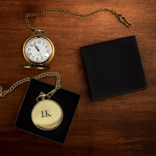 Zegarek Kieszonkowy na Łańcuszku z Grawerem Retro Prezent dla Niego na Arena.pl