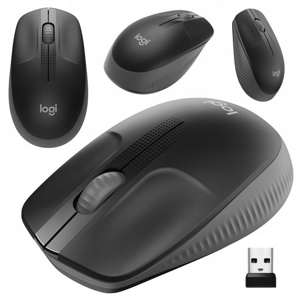 Mysz bezprzewodowa Logitech M190 charcoal zdjęcie 1
