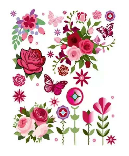 Naplamki DTF 20x30 Flower zdjęcie 1