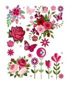 Naplamki DTF 20x30 Flower
