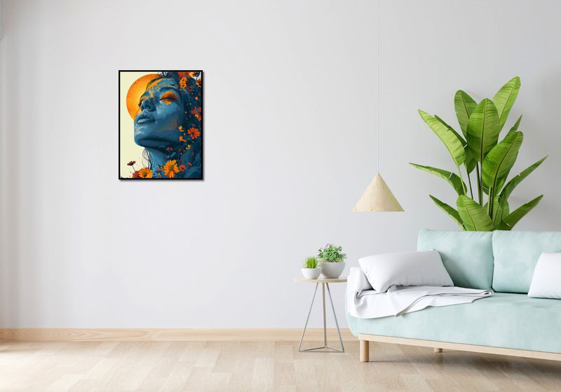 Plakat 50x65cm Deszcz Słoneczny zdjęcie 4