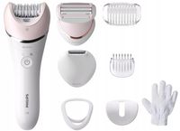 Depilator na sucho i na mokro Philips seria 8000 + 8 akcesoriów BRE721/00