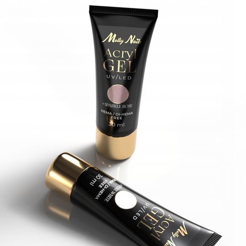 3x Akrylożel Budujący Do Paznokci MOLLYNAILS 30g Wybór Kolorów + na Arena.pl